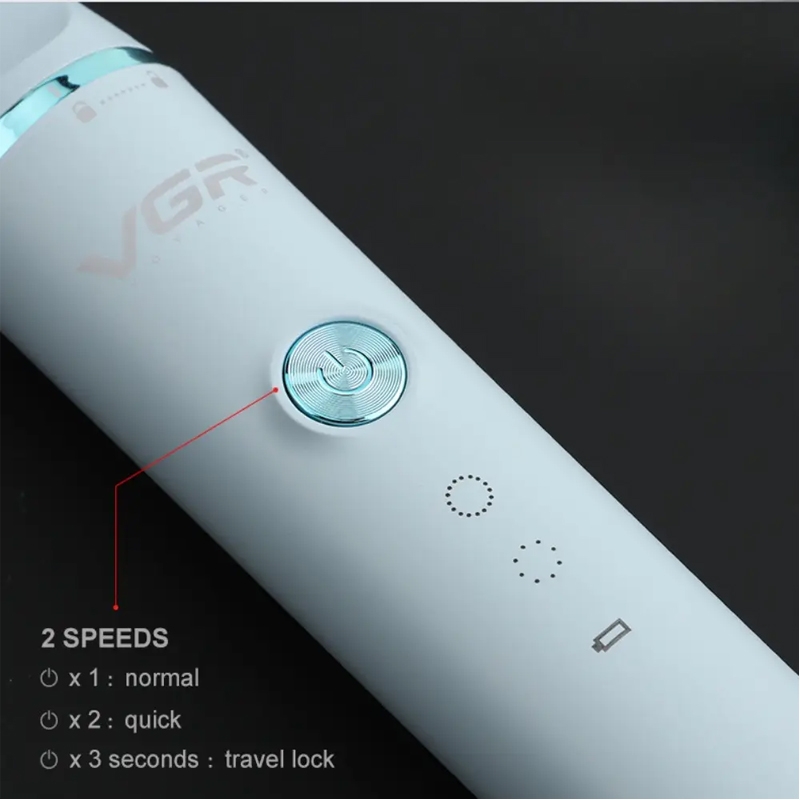 Машинка для стрижки тварин VGR V-205 3в1 акумуляторна (tf7464) - фото 10 Машинка для стрижки тварин VGR V-205 3в1 акумуляторна (tf7464) - фото 10