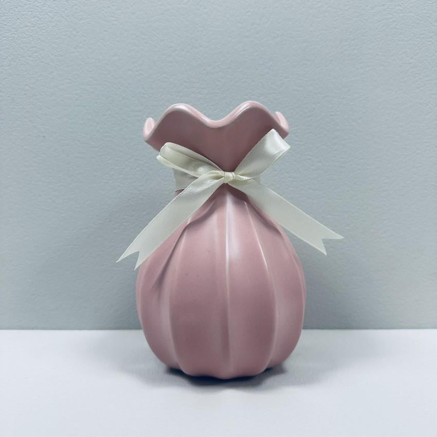 Ваза для квітів Viva Perl A060250 керамічна 17 см Рожевий (2521866890)