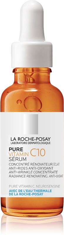 Сироватка-антиоксидант для обличчя La Roche-Posay Pure Vitamin C10 Serum із вітаміном С проти зморшок 30 мл (2343990997) - фото 2