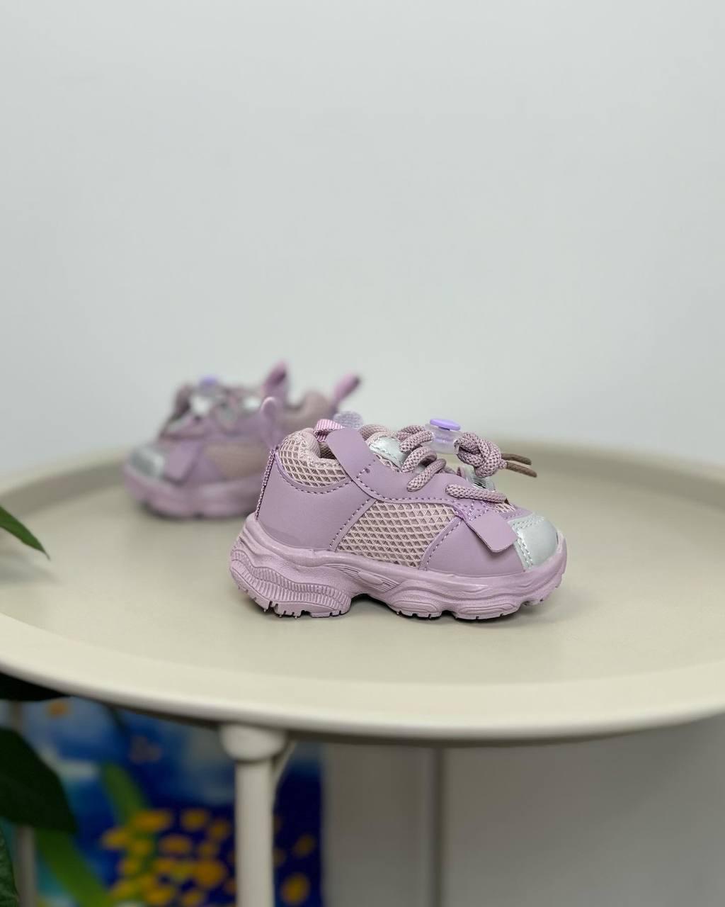 Кроссовки детские р. 18 Розовый (1291) - фото 5