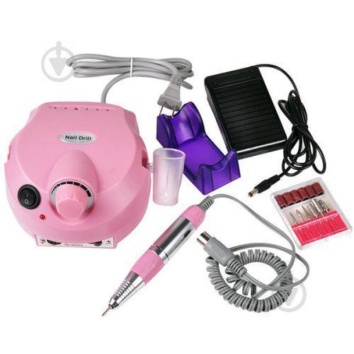 Фрезер для маникюра и педикюра Beauty Nail DM-202 Розовый - фото 4