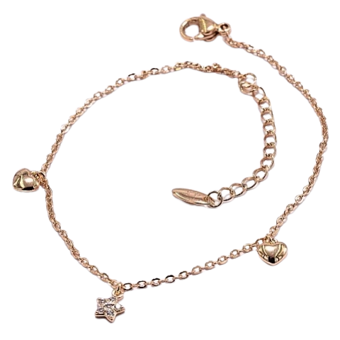 Браслет Xuping медицинское золото 21 см (02-2966)