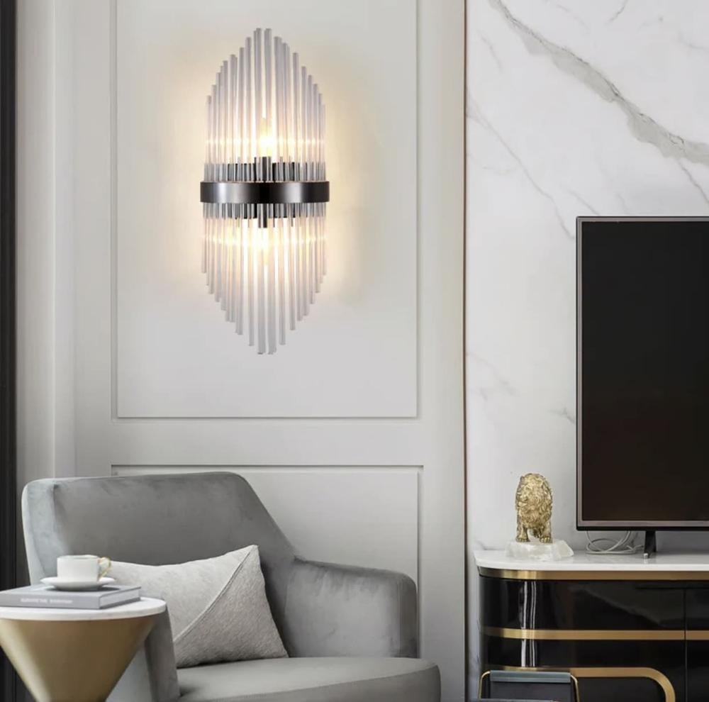 Светильник Line.F WJ 881/2 L BK COLISEUM настенный Black (1137_1761)