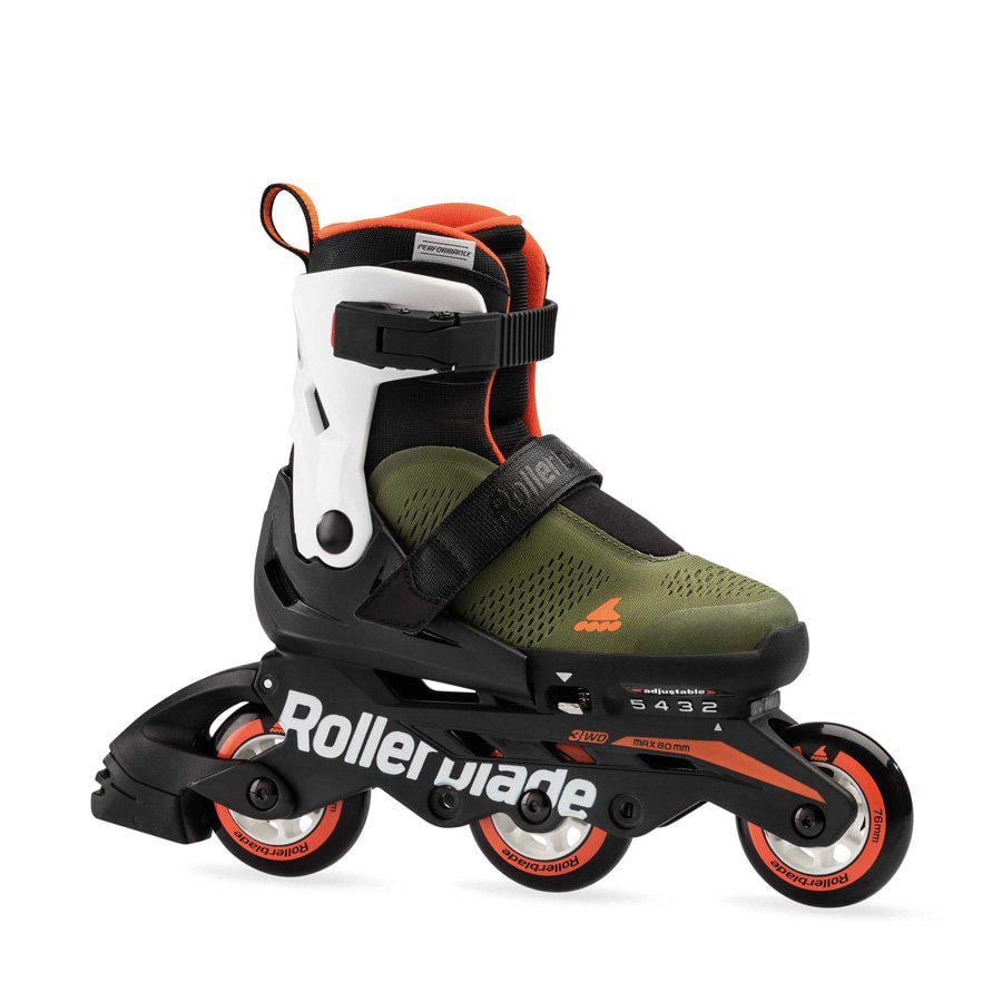 Роликові ковзани Rollerblade MICROBLADE FREE 3WD Зелений/Помаранчевий (UHR6A1BC0116F52.3B56) Роликові ковзани Rollerblade MICROBLADE FREE 3WD Зелений/Помаранчевий (UHR6A1BC0116F52.3B56)