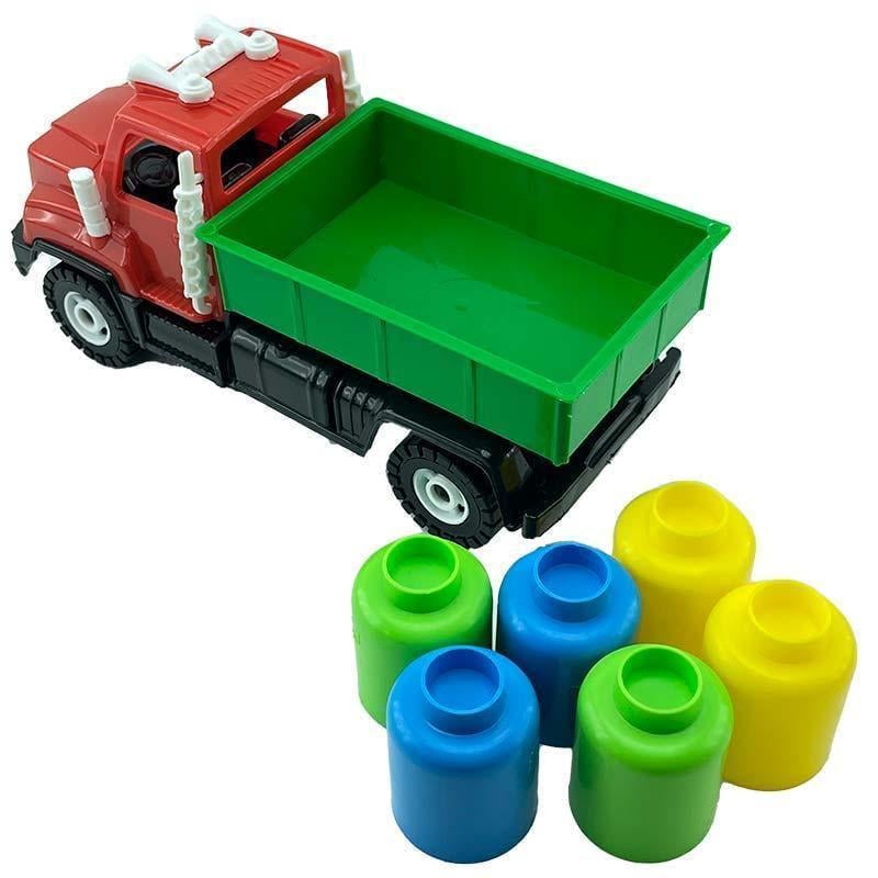 Машина Орион Грузовик Камакас 153 с грузом 22 см Red/Green (2680712298)