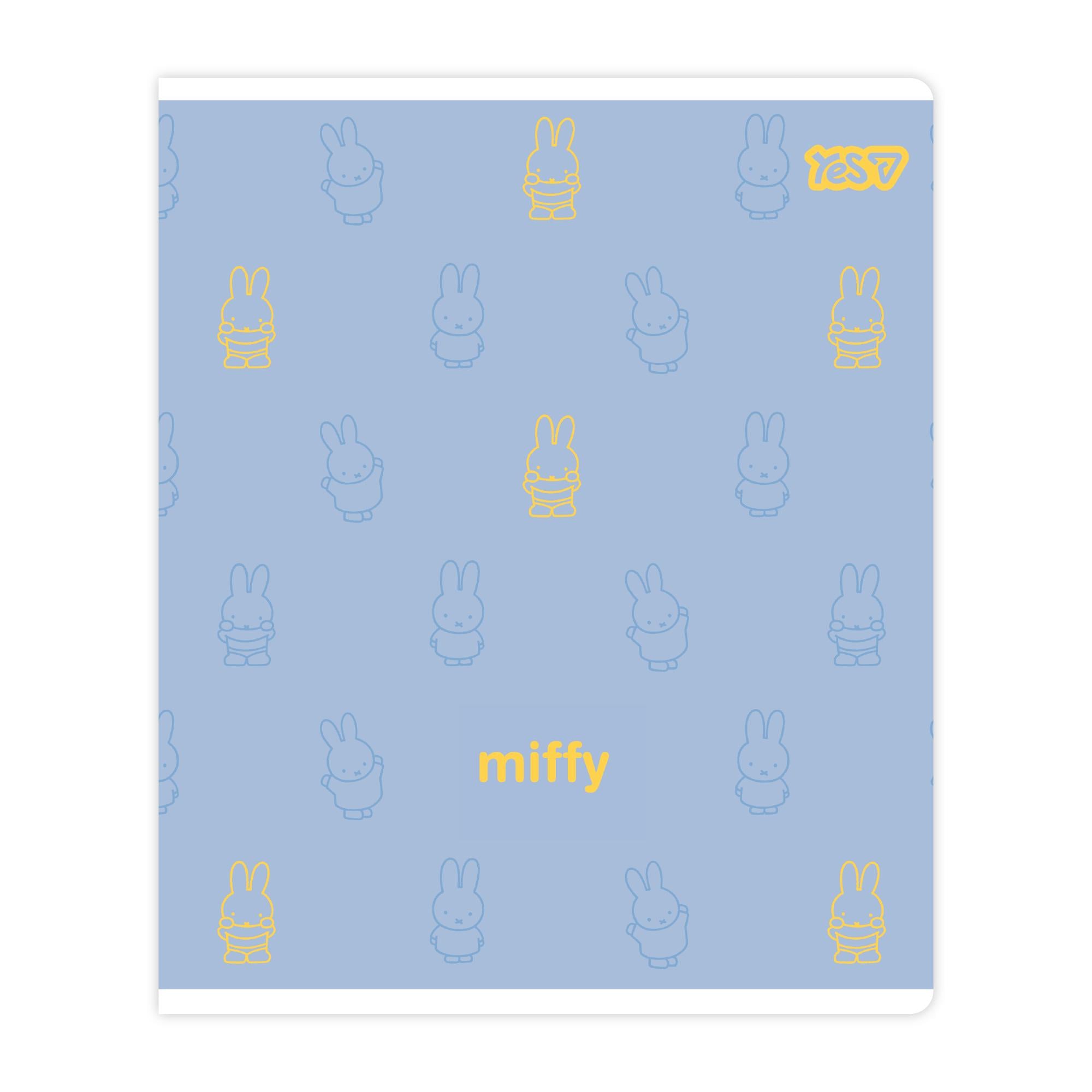 Тетрадь школьная YES Miffy клетка 12 л. (768596)