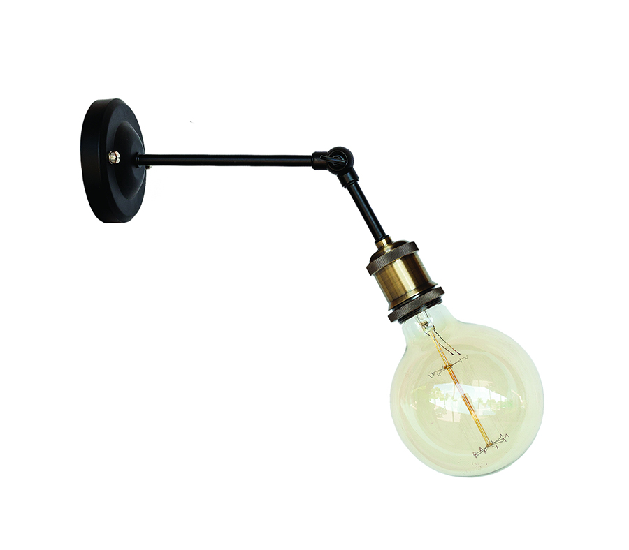 Бра Levistella Lofty з патроном AMP11 Чорний/Бронзовий (1963530639)