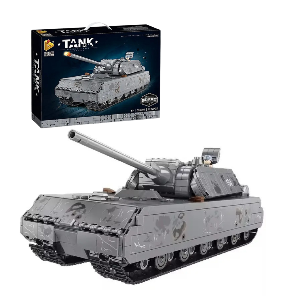 Конструктор детский игровой военный танк Mouse 2127 деталей