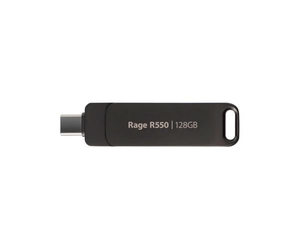 Флешка USB Patriot Gen 1 Rage R550 USB 3.2/Type-C 128Gb Black - фото 4 Флешка USB Patriot Gen 1 Rage R550 USB 3.2/Type-C 128Gb Black - фото 4