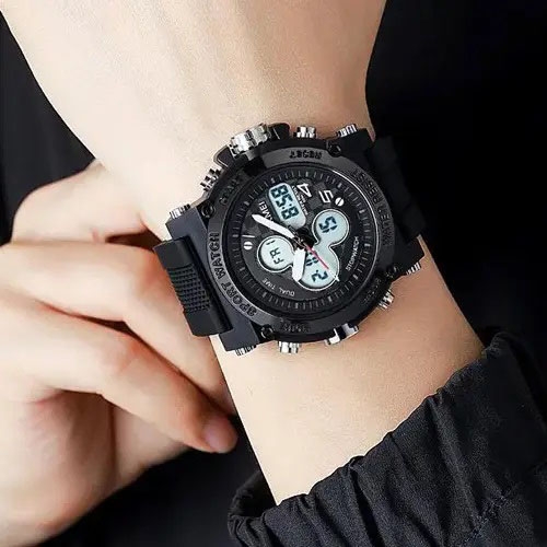 Часы наручные мужские Skmei 2065BKWT Black (tf4762) - фото 2 Часы наручные мужские Skmei 2065BKWT Black (tf4762) - фото 2