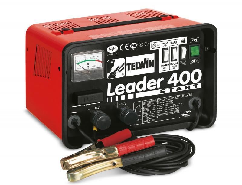 Зарядний пристрій Telwin Leader 400 Start 230В 12/24В