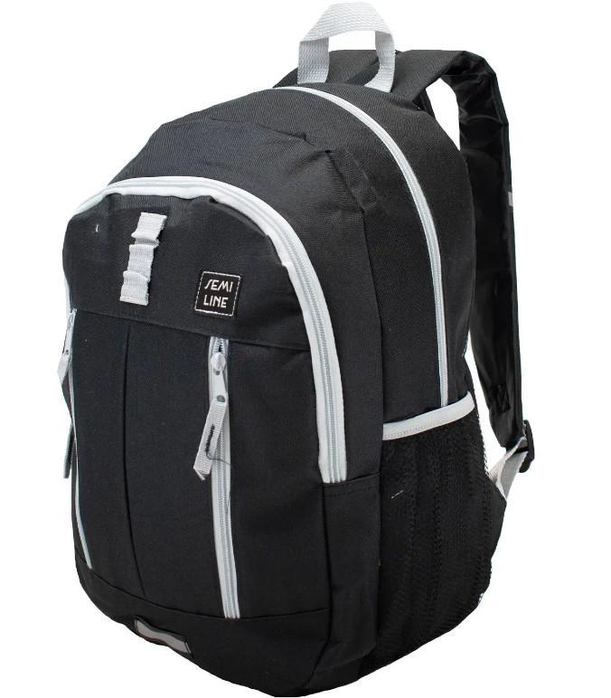 Міський рюкзак SEMI LINE J4923-1 20 Black/White Elements (DAS302584)