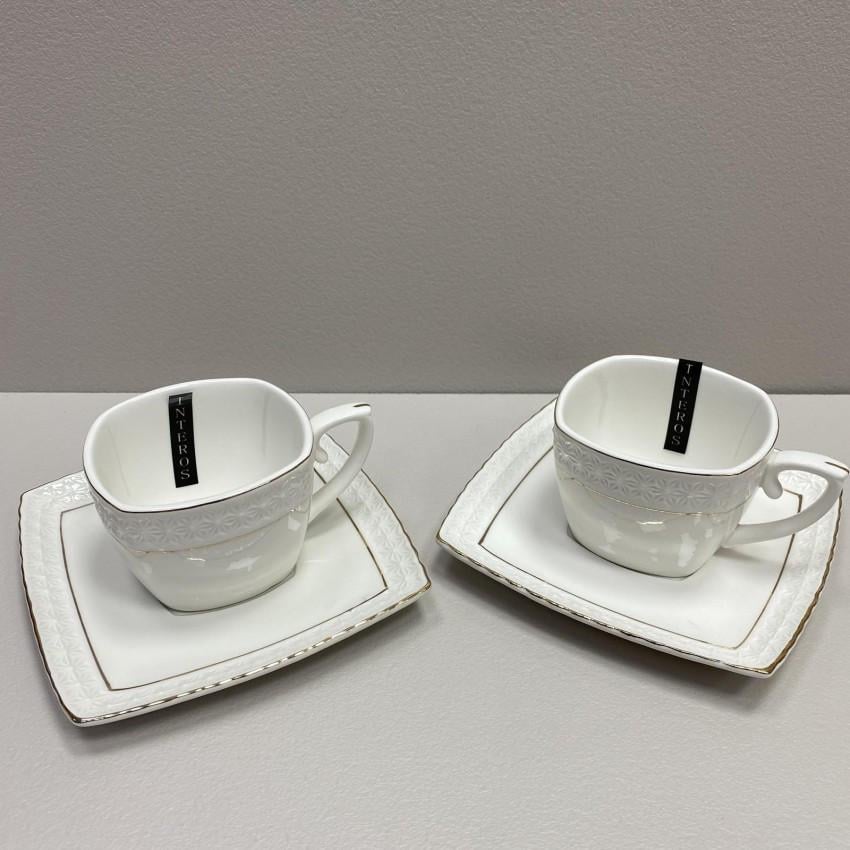 Набір чайний порцеляновий Interos 507009-4 Снігова Королева 240 мл 4 пр. (2151082869) - фото 2 Набір чайний порцеляновий Interos 507009-4 Снігова Королева 240 мл 4 пр. (2151082869) - фото 2