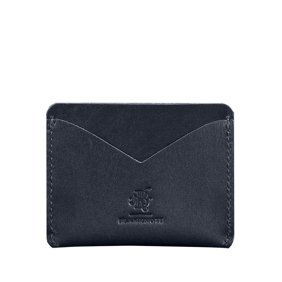 Візитниця шкіряна 5.0 Темно-синій (A-026628)