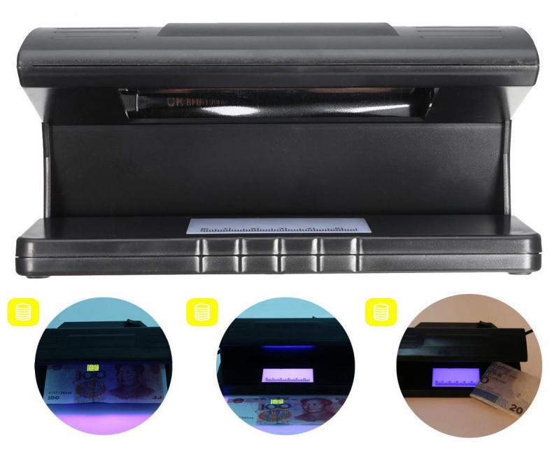 Детектор валют ультрафіолетовий Counterfeit Money Detector UV Ultraviolet Light 318 (IR004723) - фото 3