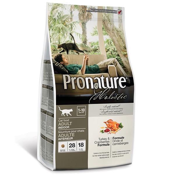 Корм сухой для котов Pronature Holistic Turkey & Cranberries 2,72 кг (21900567)