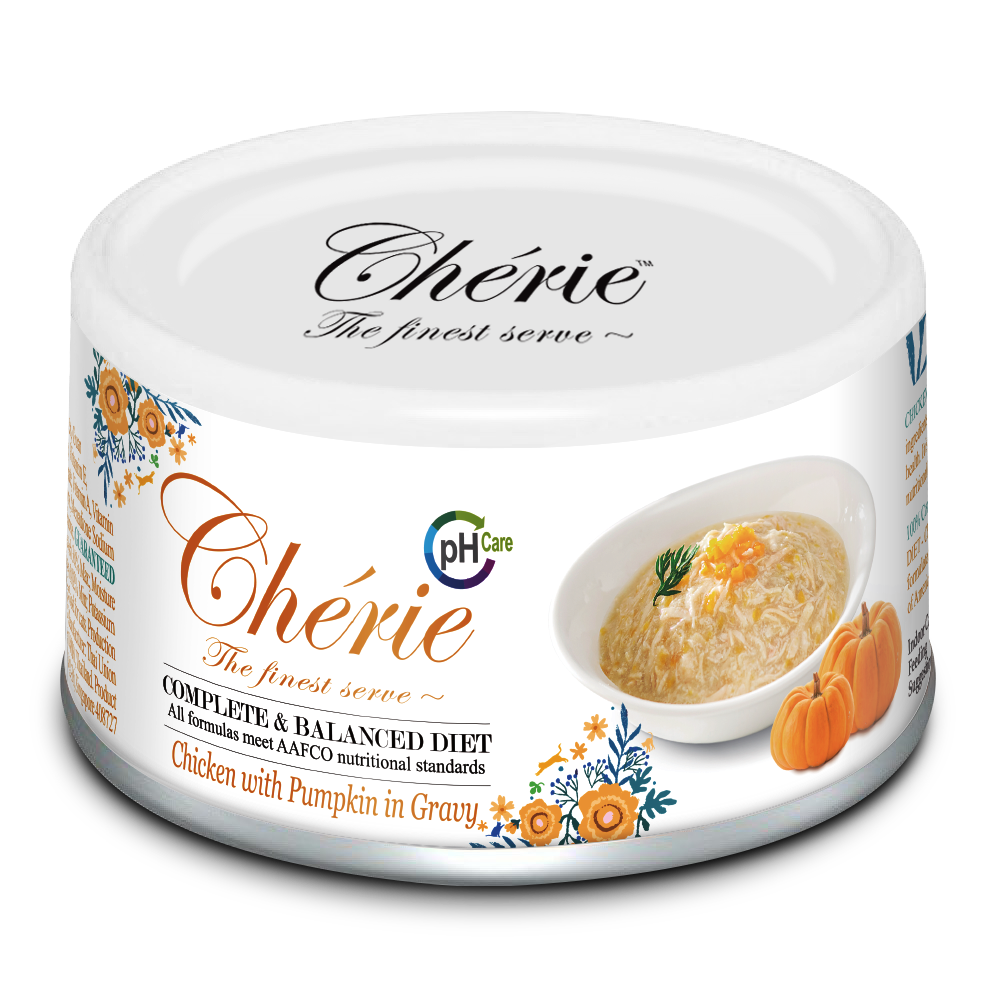 Корм вологий для котів Cherie Urinary Care Chiken&Pumpkin з куркою та гарбузом 80 г (CHT17504)