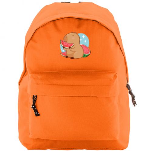 Городской рюкзак Compact Капибара с арбузом (17874552-9-204138)