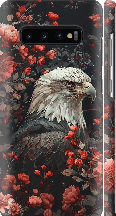 Чехол на Samsung Galaxy S10 Plus Цветочный страж (6102m-1649-42517)