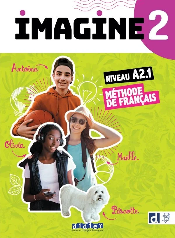 Учебник Imagine 2 Livre de l'élève avec didierfle.app