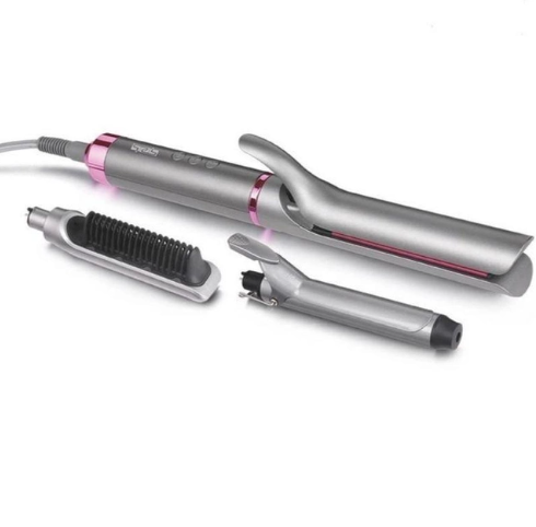 Стайлер DSP 20168 3в1 для выпрямления и завивки волос (13927665)