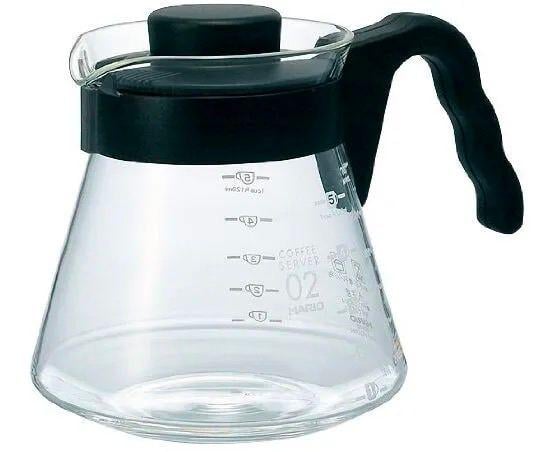 Сервер для заварки кофе Hario VCS-02B v60 стеклянный с крышкой 700 мл (VCS-02B) Сервер для заварки кофе Hario VCS-02B v60 стеклянный с крышкой 700 мл (VCS-02B)