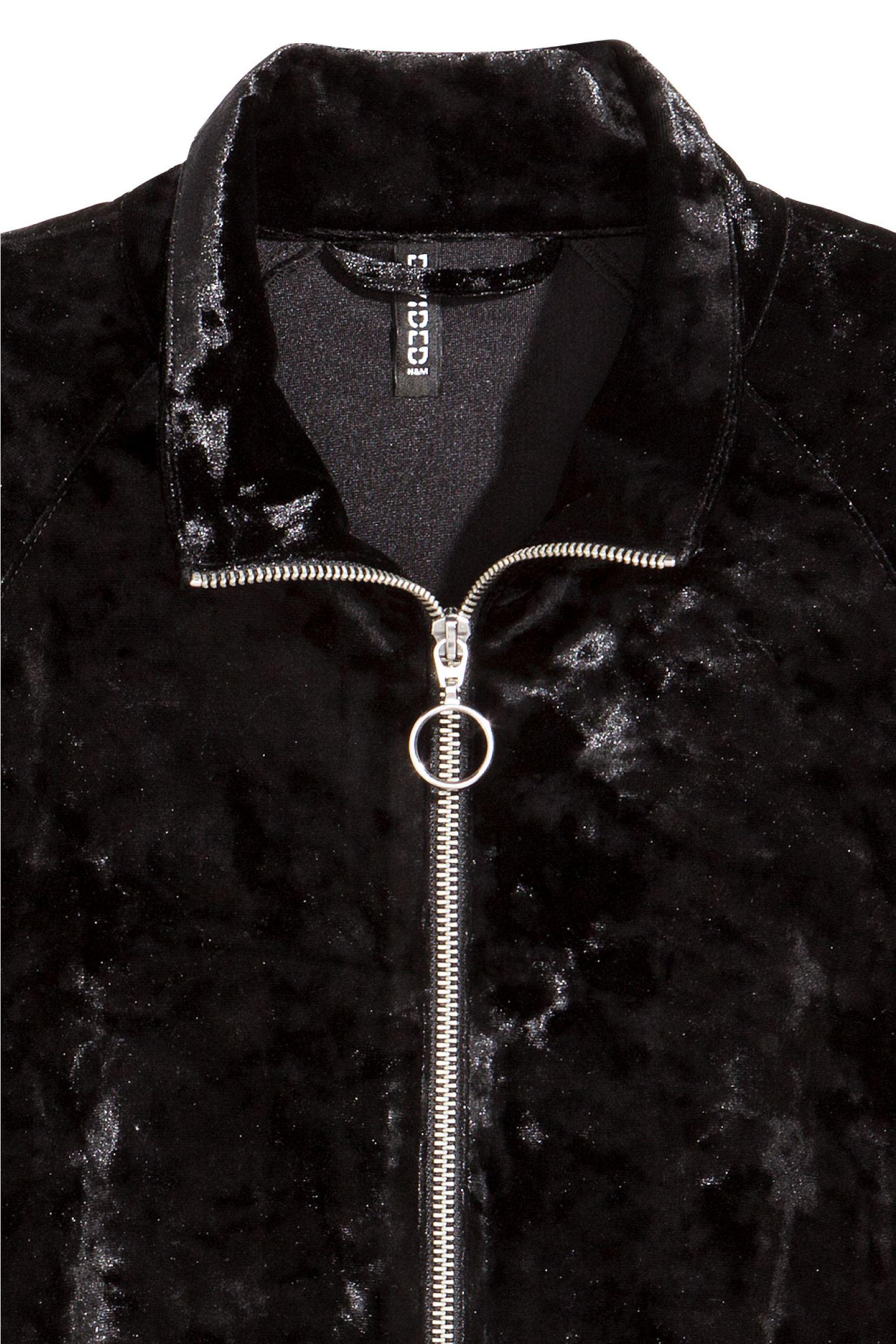 Кофта велюрова р. 36 Темно-синій (5245006RP21) - фото 3 Кофта велюрова р. 36 Темно-синій (5245006RP21) - фото 3