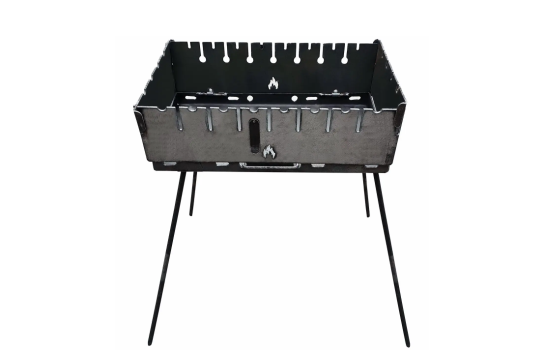 Мангал складной Вогник на 8 шампуров 3 мм (715) - фото 5 Мангал складной Вогник на 8 шампуров 3 мм (715) - фото 5