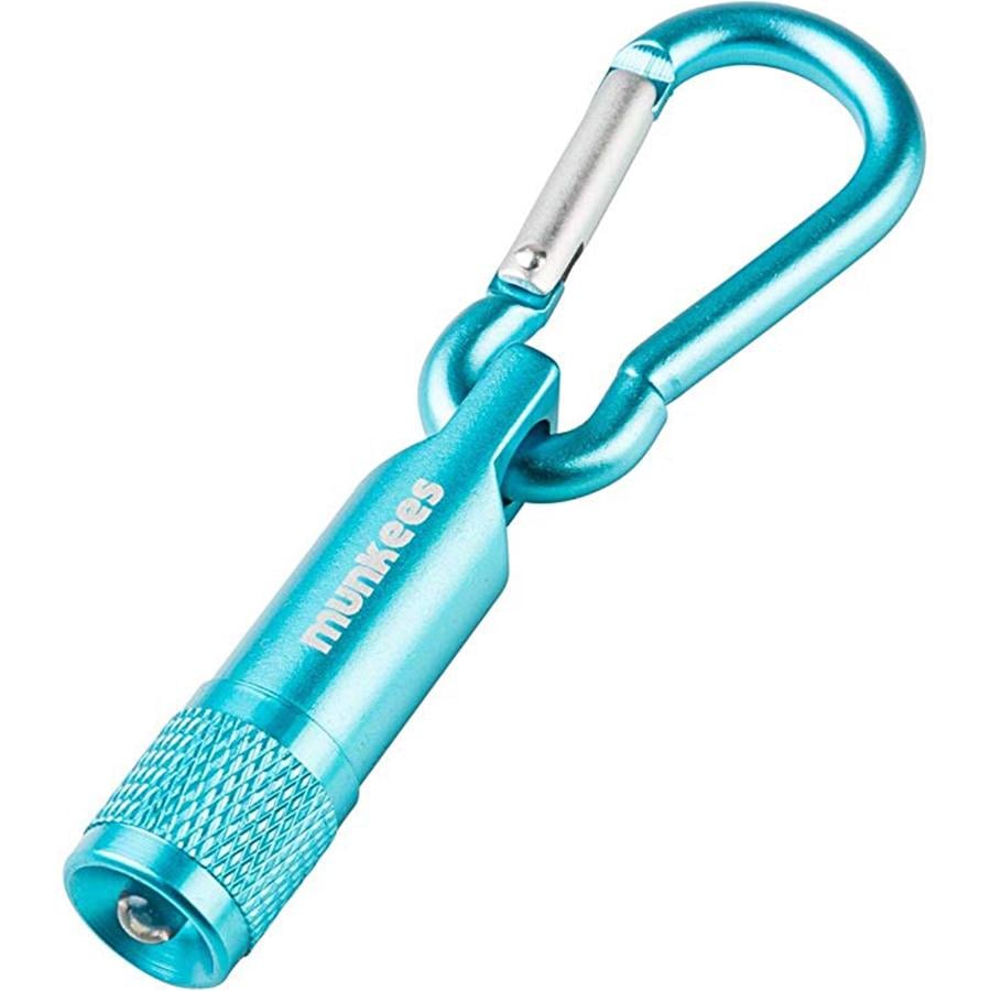 Брелок-ліхтарик Munkees +1076 LED with Carabiner Blue