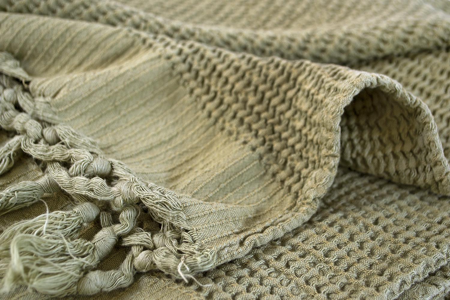 Плед Lotus Home Rius 130x170 см Оливковый (svt-2000022331296) - фото 5 Плед Lotus Home Rius 130x170 см Оливковый (svt-2000022331296) - фото 5