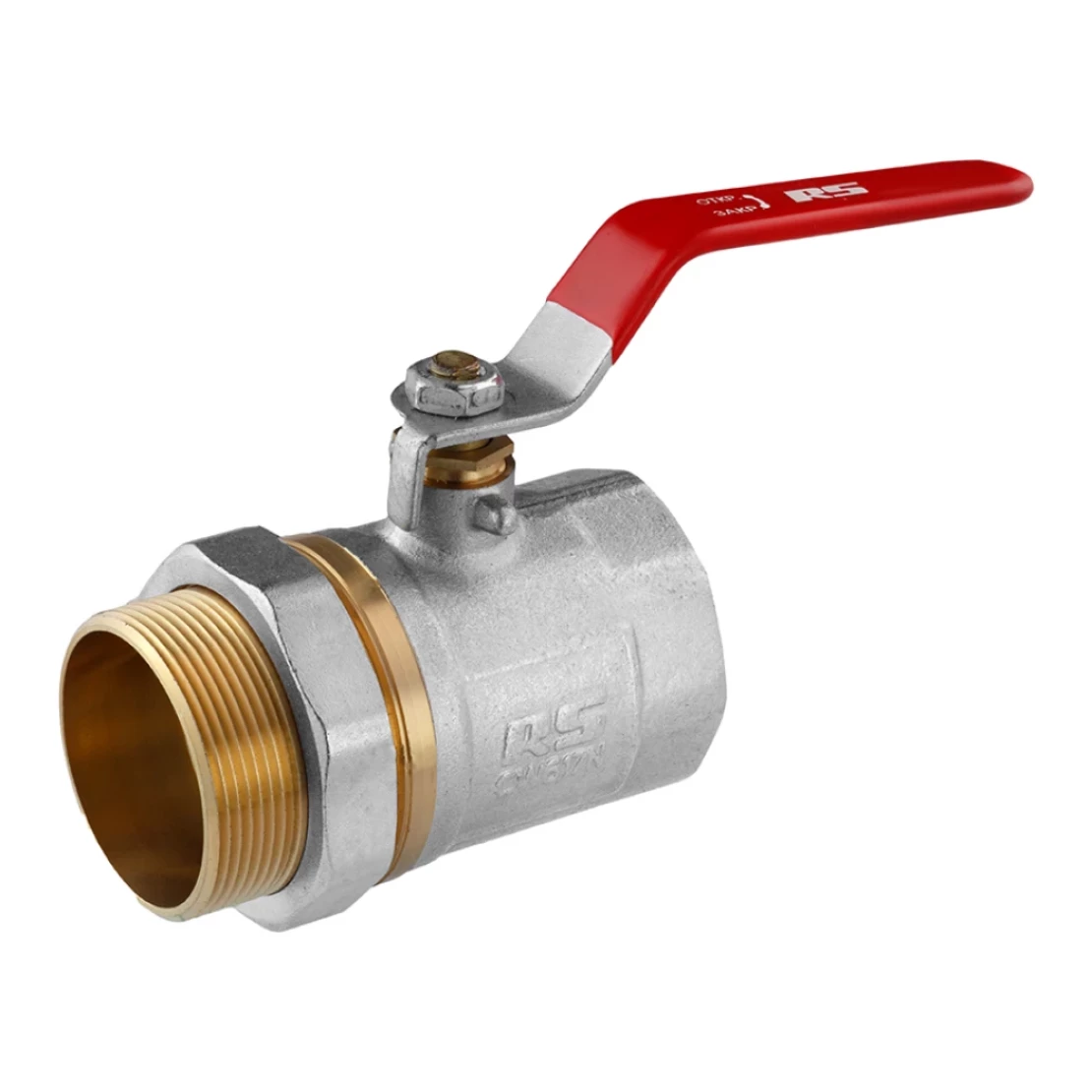 Кран-американка STA 2" ВЗ PN25 ручка нікельований (TK-CV018891)