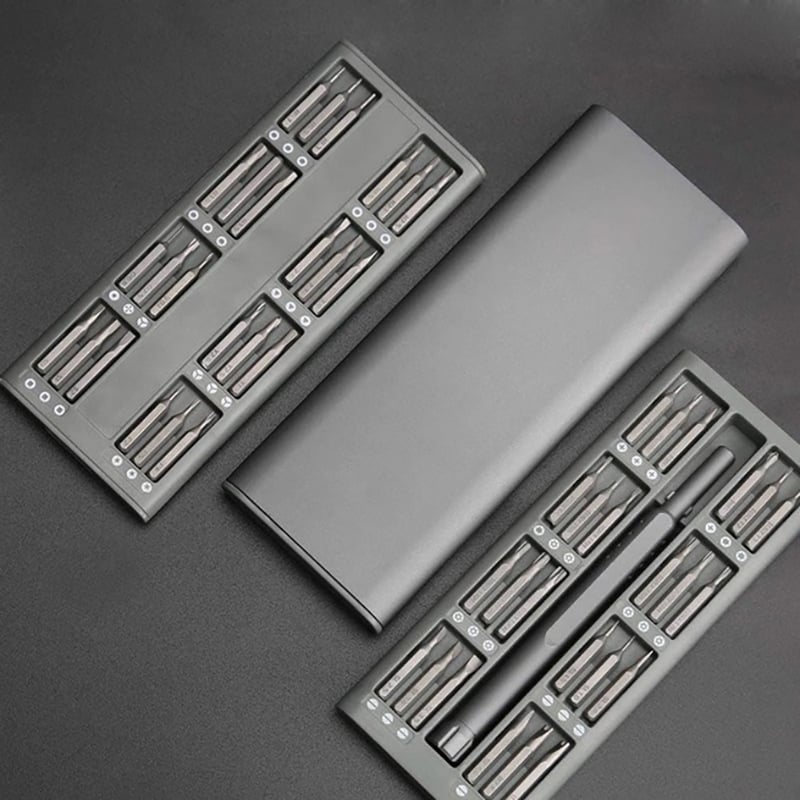 Набір викруток 6801 48в1 з ручкою металевий футляр (tf6801) - фото 3 Набір викруток 6801 48в1 з ручкою металевий футляр (tf6801) - фото 3