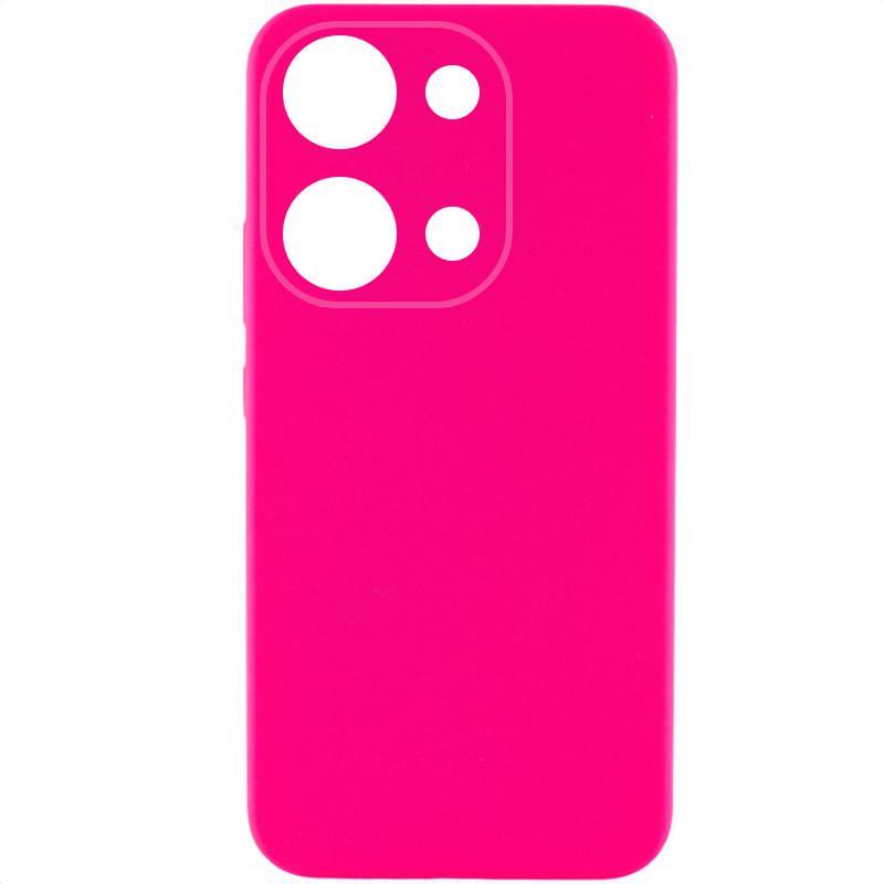 Противоударный Чехол Silicone Cover Lakshmi Full Camera (AAA) для Xiaomi Redmi Note 13 Pro 4G / Poco M6 Pro 4G Barbie Pink
