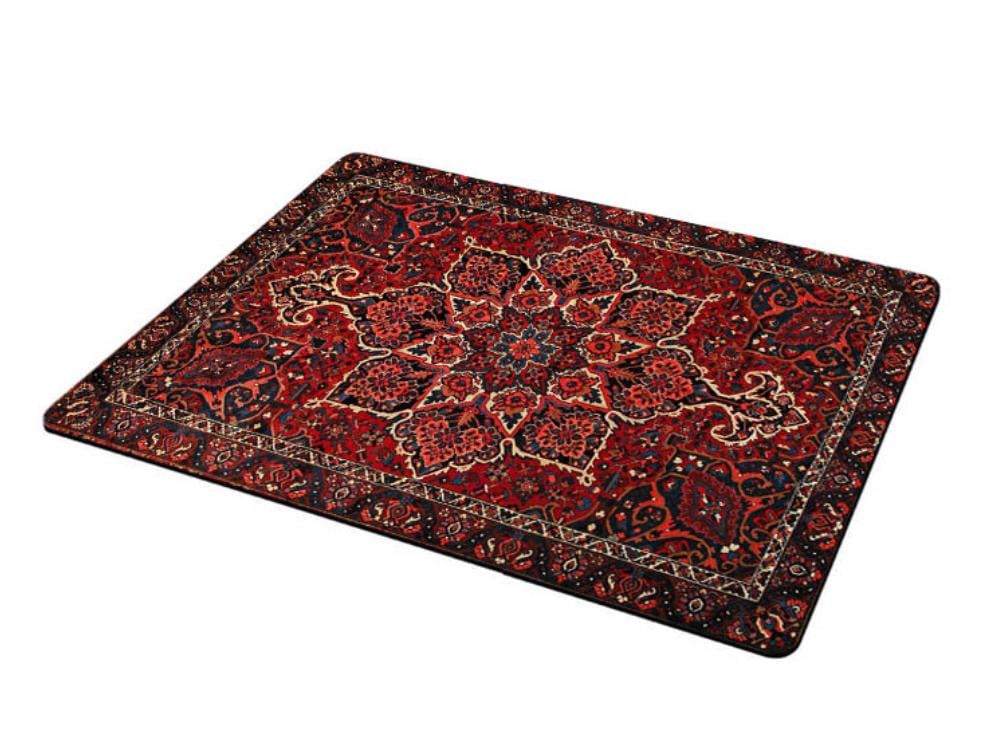 Килимок для мишки у вигляді перського килима Бардовий (2363168715)