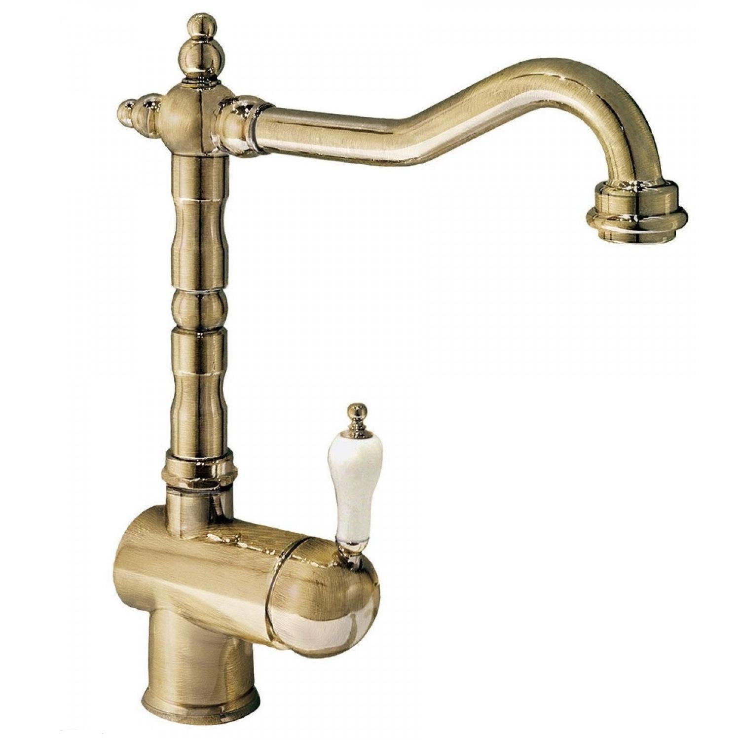 Смеситель для умывальника Tres Retro 02420301LV однорычажный Бронзовый (148389)