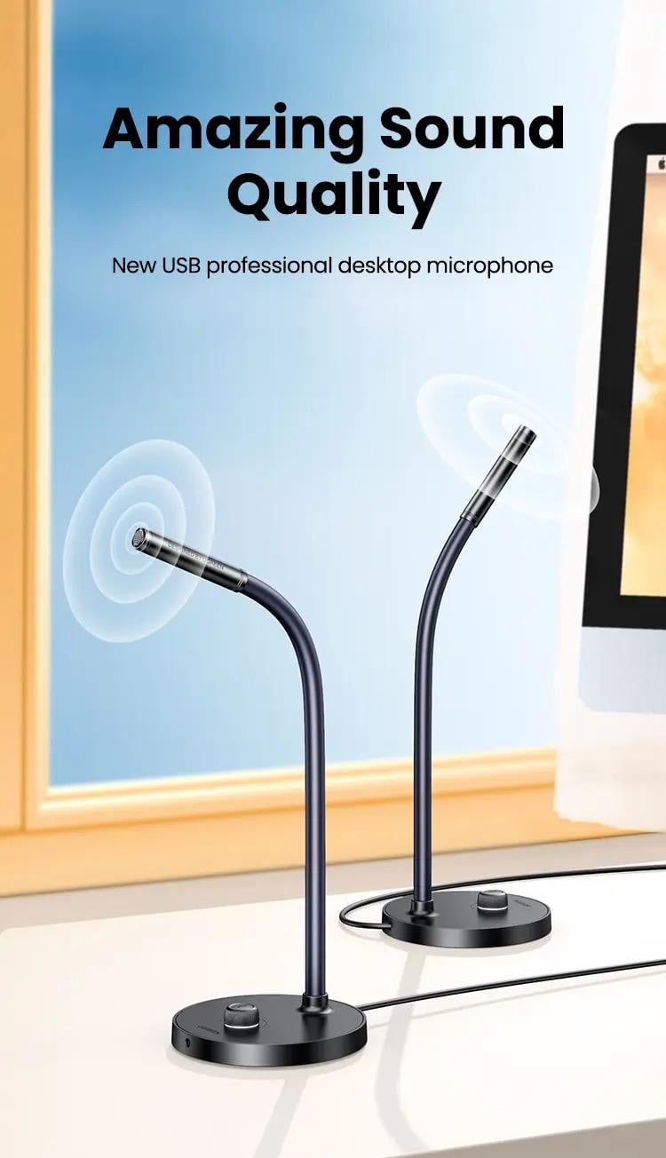 Микрофон UGREEN CM564 Black (90416) - фото 12