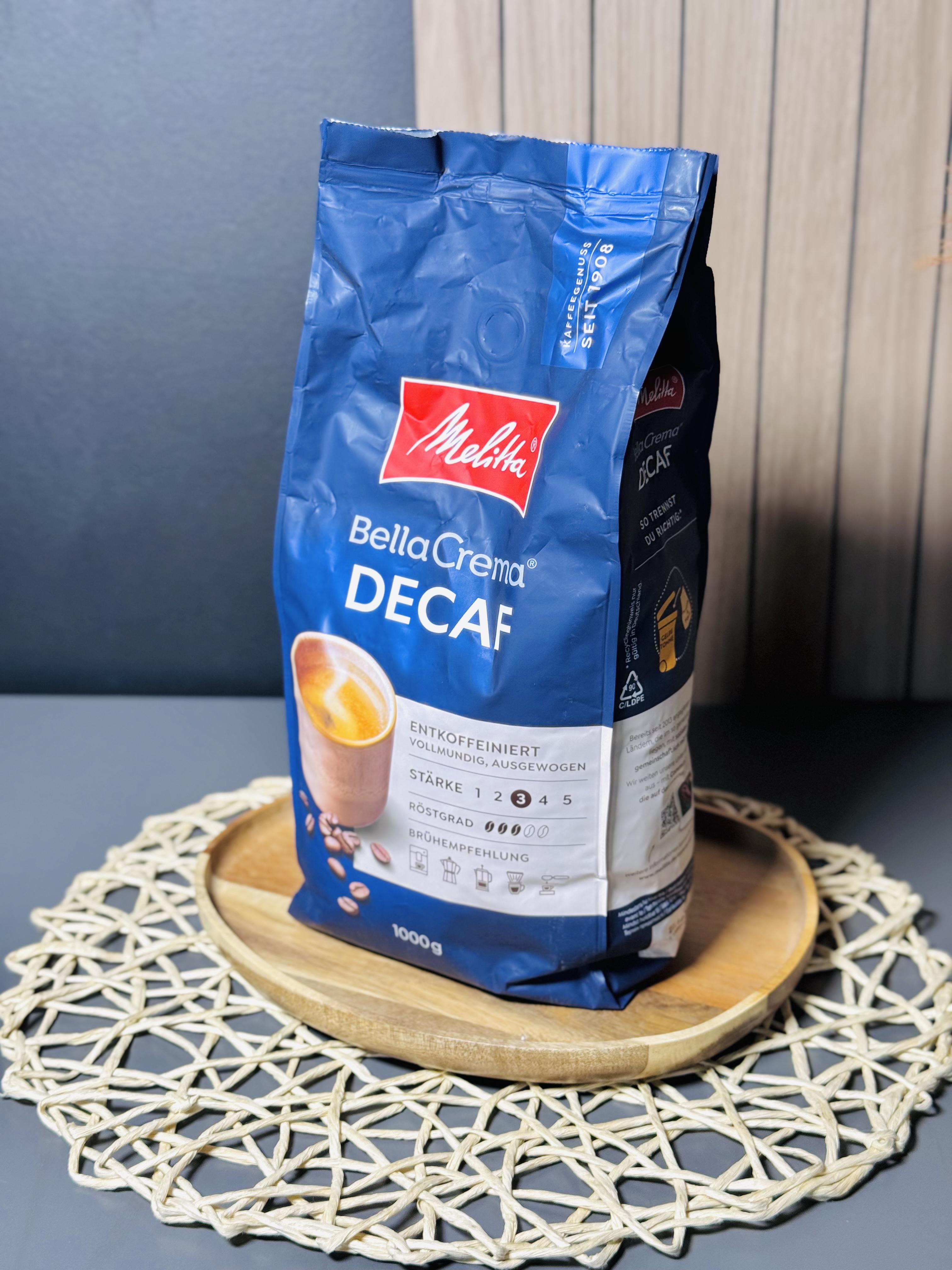 Кава в зернах без кофеїну Melitta DECAF 1 кг