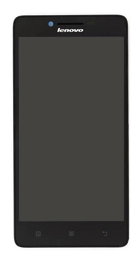 Дисплей для телефону Lenovo A6000 k30W/k30T с рамкой Black (5000582B)