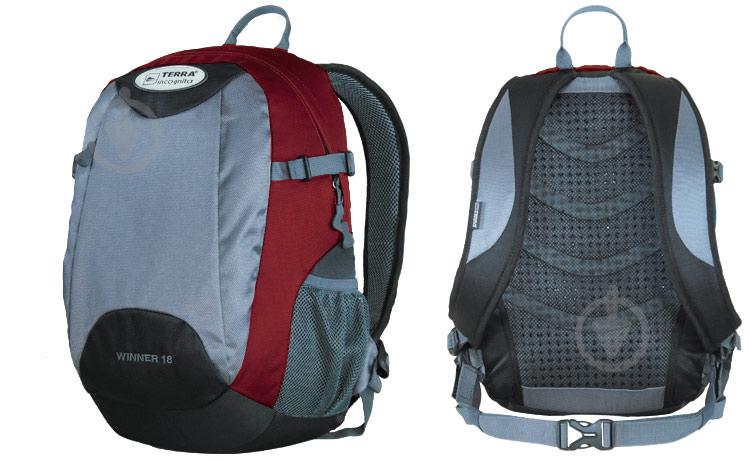 Рюкзак Terra Incognita Winner 18 Red-Grey (TI-04023)