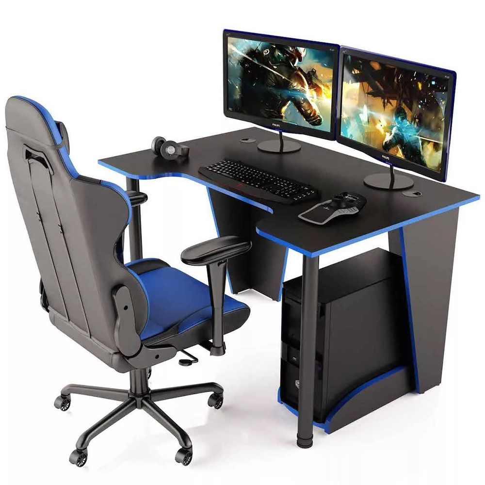 Геймерський стіл COMFORT XG14 140 см Чорний (25892345) Геймерський стіл COMFORT XG14 140 см Чорний (25892345)