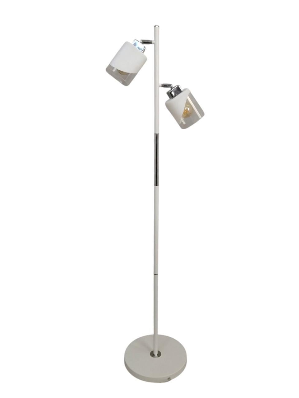 Торшер LK-727F/2 E27 WH+CH