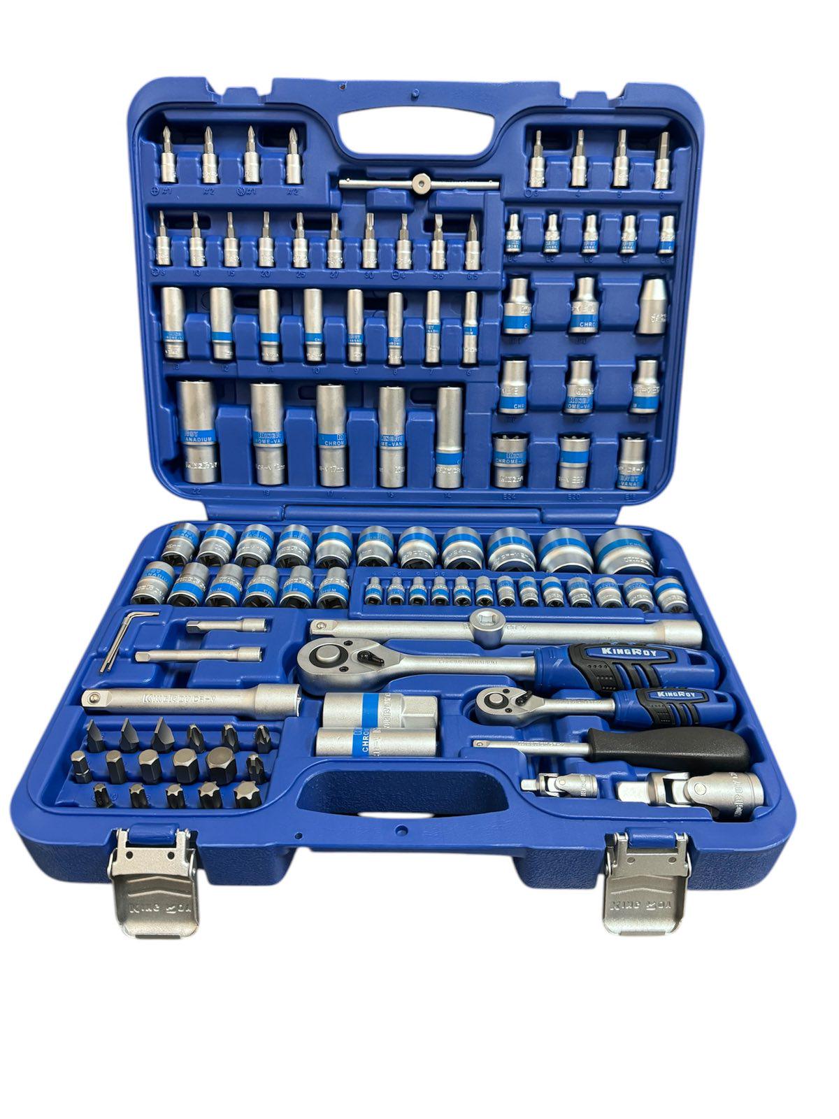 Набір інструментів KING ROY 6 гранний 108 пр. (6110)