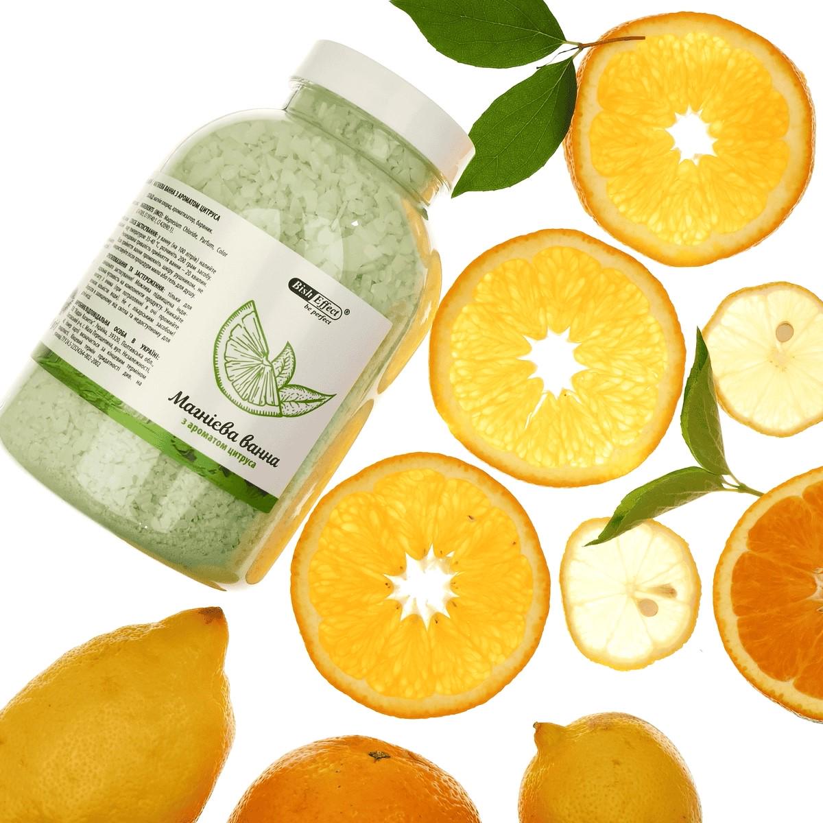 Магниевые ванны Бишофит Полтавский с ароматом цитруса 1000 г - фото 9