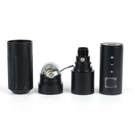 Тату-машинка беспроводная модульная Ambition T-Rex 1800 mAh Black (13443) - фото 3 Тату-машинка беспроводная модульная Ambition T-Rex 1800 mAh Black (13443) - фото 3