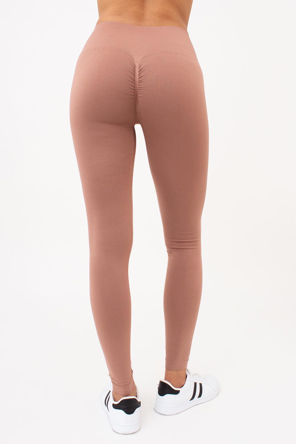 Легінси жіночі спортивні Giulia LEGGINGS SHAPE S/M Brown (4823116929500) - фото 2