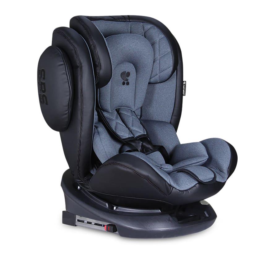Автокрісло Lorelli Aviator Isofix 0-36 кг Black/Dark Grey (47385)