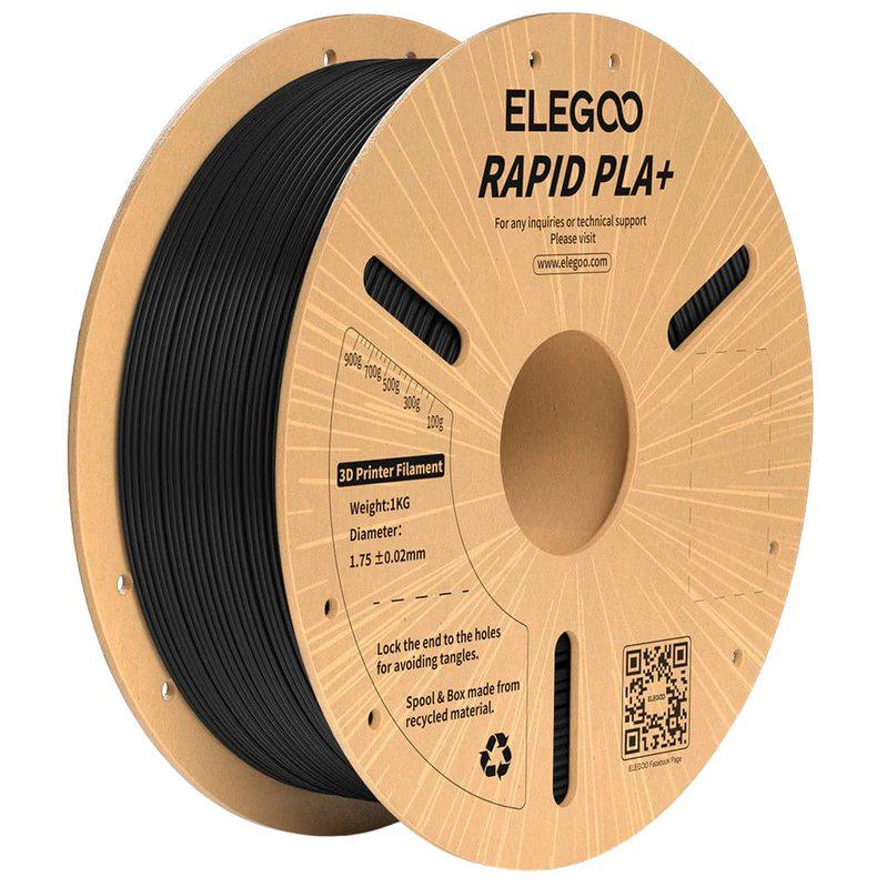 Філамент ELEGOO RAPID PLA+ 1 кг Чорний