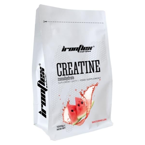 Креатин моногидрат IronFlex Creatine Monohydrate 1000 g 400 servings Watermelon (000026001)