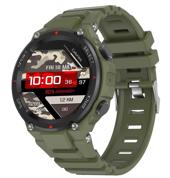 Годинник розумний Uwatch DT5 Compas Green (18084)