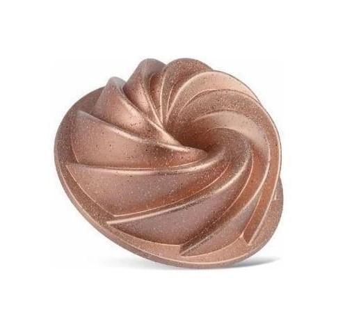 Форма для выпекания кекса Madam Coco 32224 алюминий 24 см Розовое золото (1975454343)